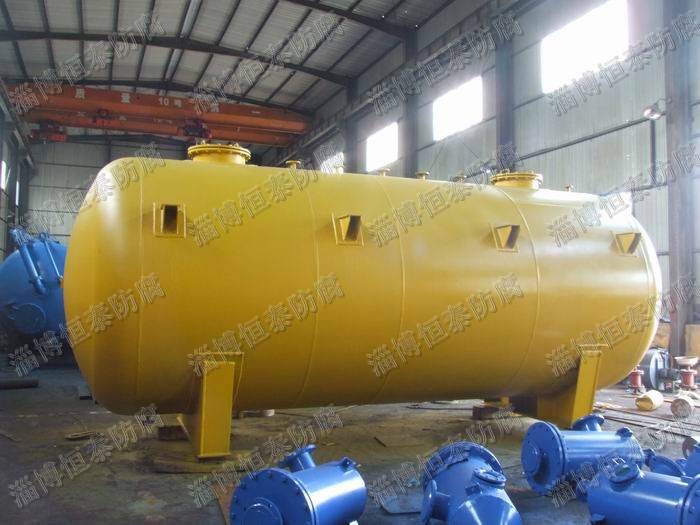 鋼襯膠儲罐、交換器